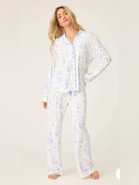 PJ Salvage BNWT Parisian Dreams Long Sleeve Set Size XL